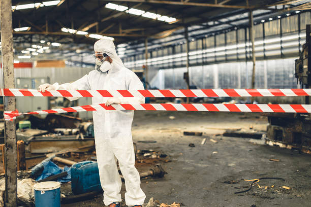 Professional Biohazard technician working in Langhorne, PA